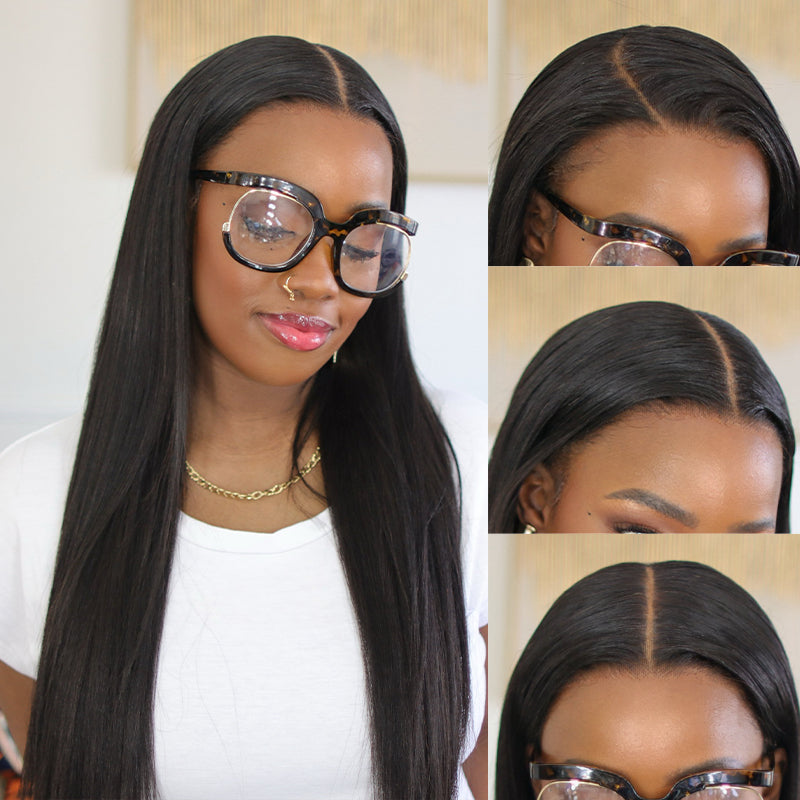 28 Wear & Go Kinky Straight Glueless Wig